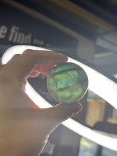 Load image into Gallery viewer, Ice green Fluorite Sphere #55
