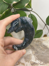 Load image into Gallery viewer, Moss Agate Dolphin 38B
