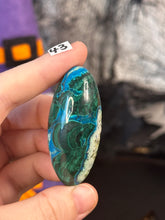 Load image into Gallery viewer, Malchite x Chrysocolla Shiva Lingams *Choose Your Own*

