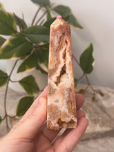 Load image into Gallery viewer, Pink Crazy Lace Agate Tower #60A
