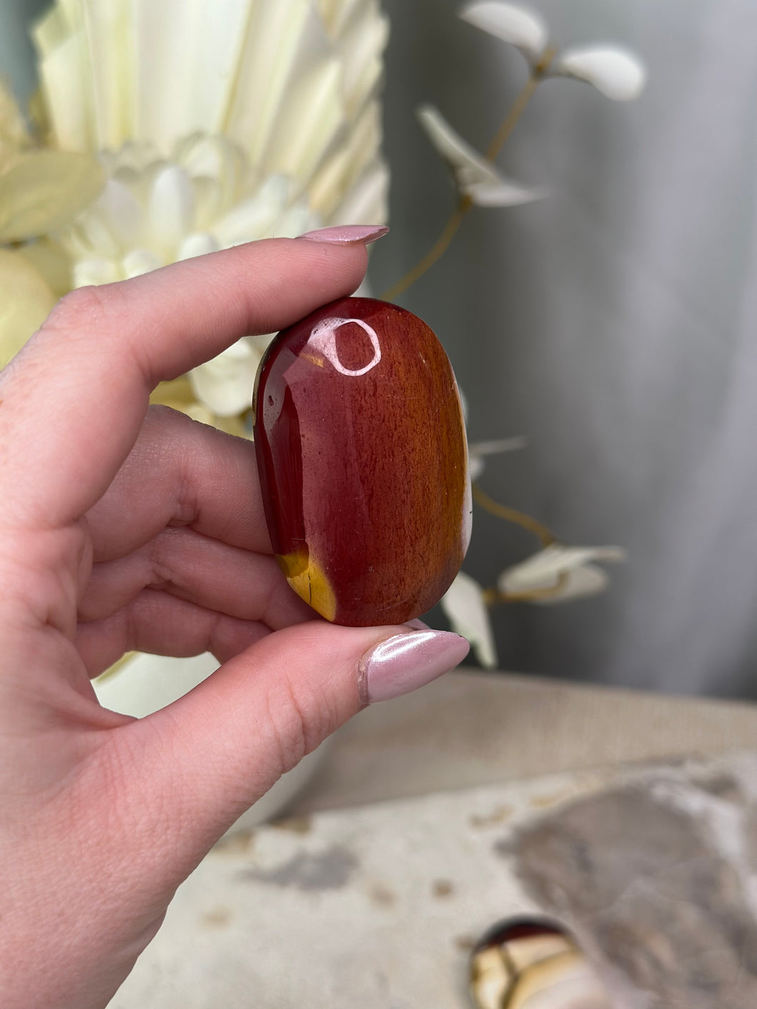Mookaite Palmstones #15