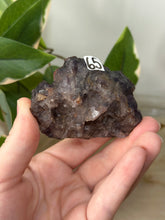 Load image into Gallery viewer, Glittery Deep Red/Purple Amethyst with Hematite Inclusions Cluster #65
