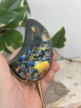 Load image into Gallery viewer, Spectrolite Moon On Stand #125
