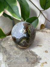 Load image into Gallery viewer, Scenic Moss Agate Sphere #102
