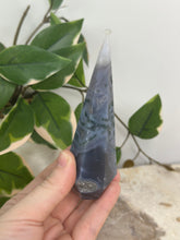 Load image into Gallery viewer, Moss Agate Cone
