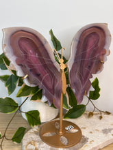 Load image into Gallery viewer, Imperfect Pink Jelly Agate Butterfly Wings
