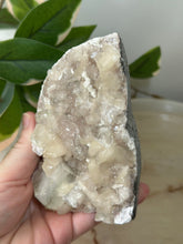 Load image into Gallery viewer, Green Apophyllite~Scolecite Sprays~Crystallised Pink/Red Stillbite~Dark Red Heulandite On a Red Chalcedony Base Cluster #150
