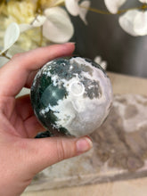 Load image into Gallery viewer, Moss Agate Spheres #39
