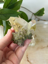 Load image into Gallery viewer, Glass Green/Pink Apophyllite~Peach Stillbite~Pink Chalcedony Natural DT #58
