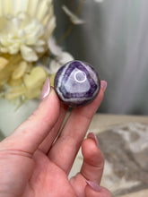 Load image into Gallery viewer, Chevron Amethyst Sphere #14
