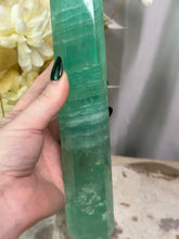 Load image into Gallery viewer, Ice Green Fluorite Tower #135
