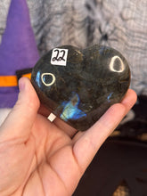 Load image into Gallery viewer, Labradorite Heart #22
