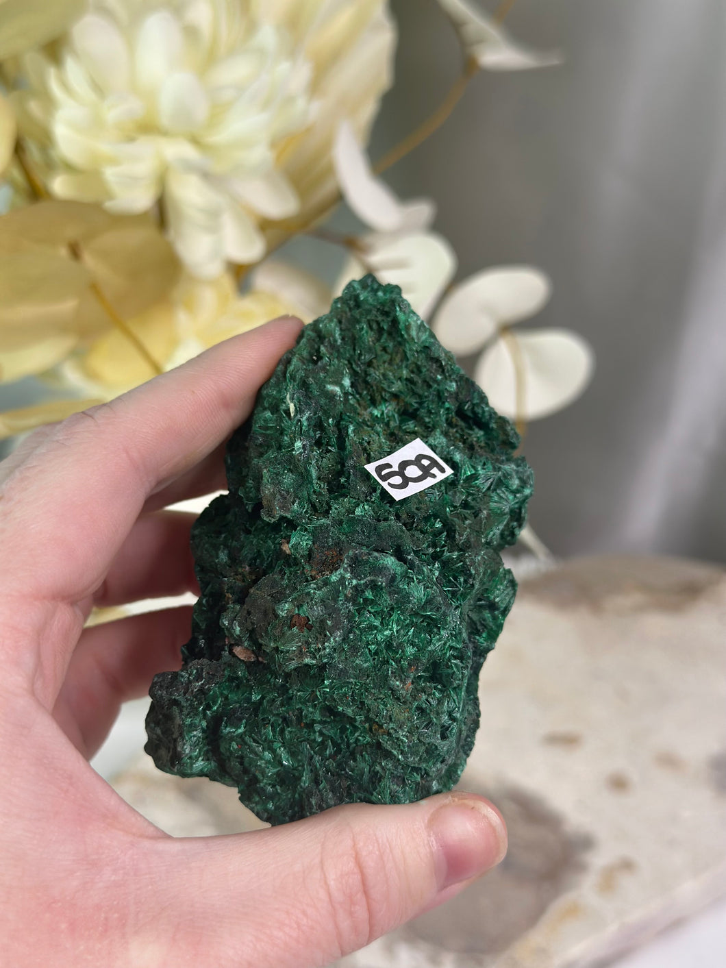Fibrosis Malachite Specimen #50A
