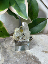 Load image into Gallery viewer, Iridescent Pyrite On Quartz Specimen #13A
