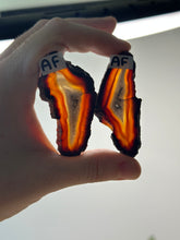 Load image into Gallery viewer, Carnelian Slice Pairs~ AF
