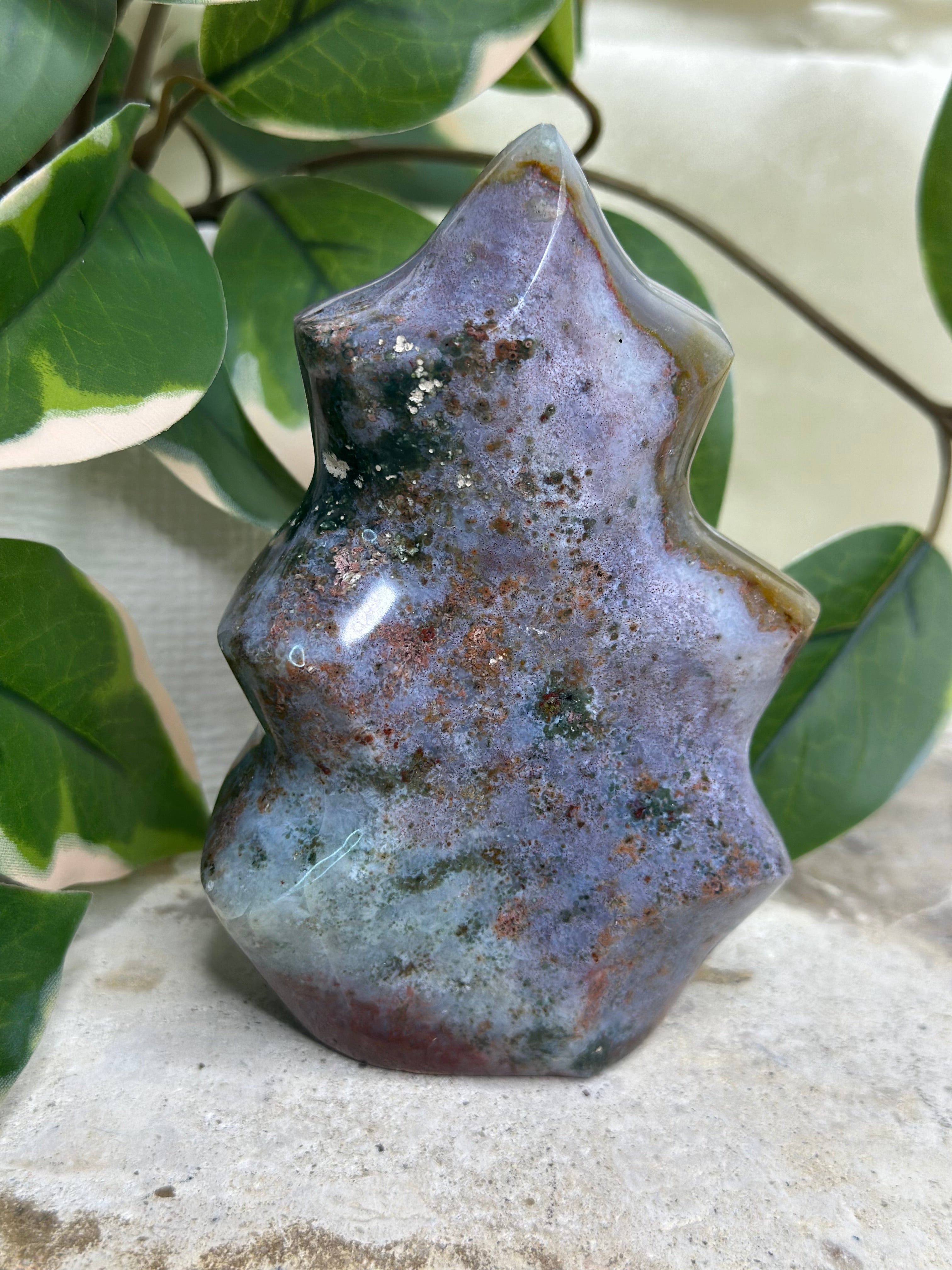 Imperfect Sea Jasper Flame #116