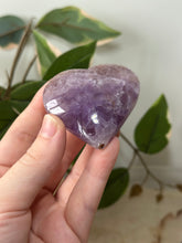 Load image into Gallery viewer, Amethyst x Agate Heart #16
