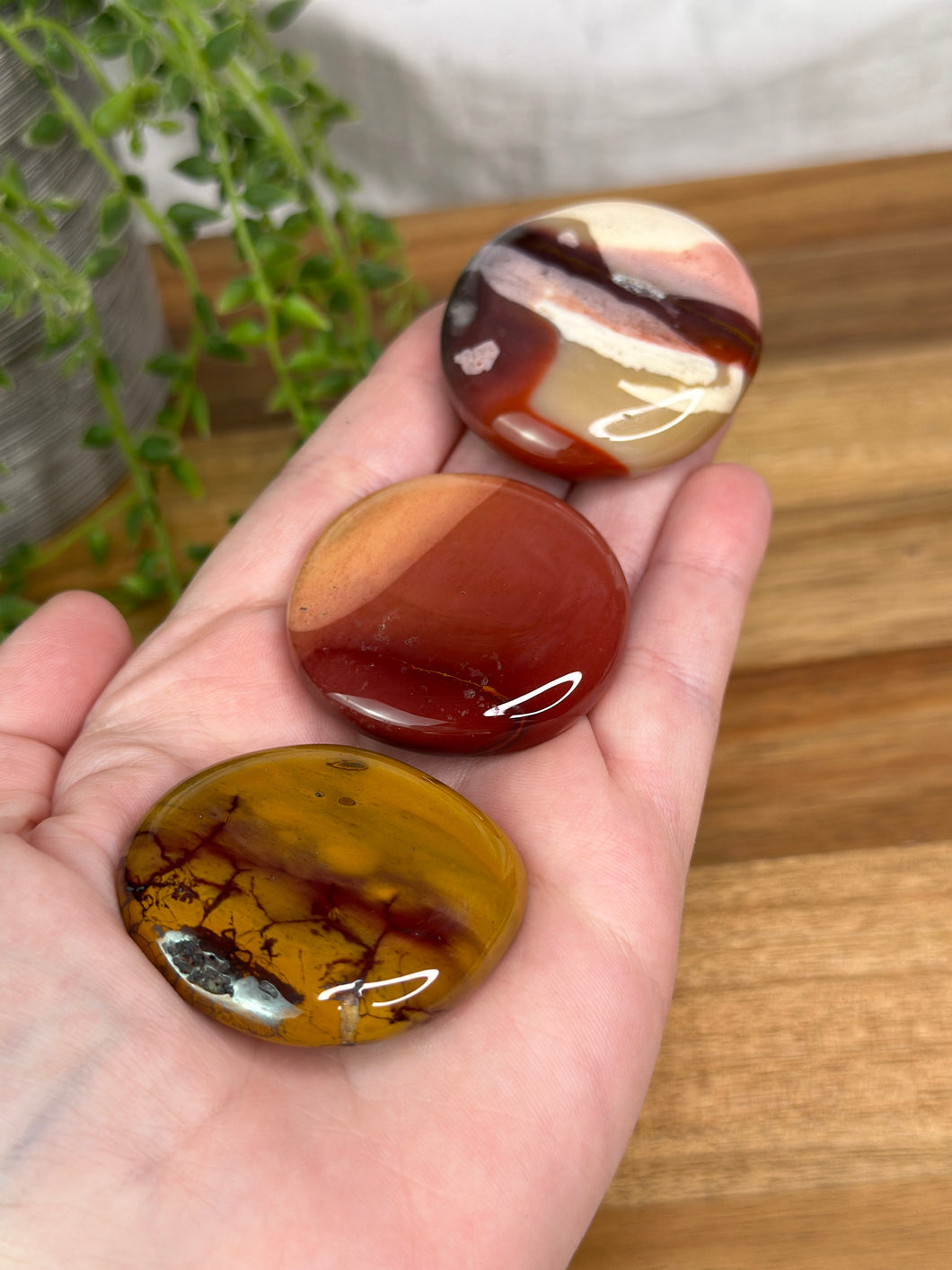 Large Mookaite Flatstones