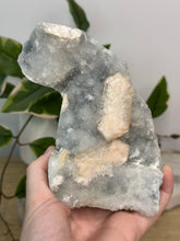 Load image into Gallery viewer, Blue/Silver Chalcedony with Stillbite #157
