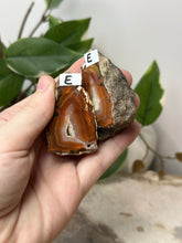 Load image into Gallery viewer, Carnelian Geode Pair~ E
