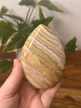 Load image into Gallery viewer, Yellow Crazy Lace Agate Flame #70A
