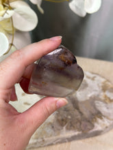 Load image into Gallery viewer, Fluorite Heart #18
