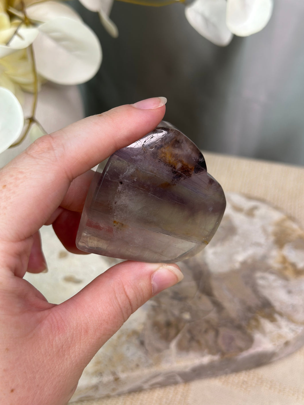 Fluorite Heart #18