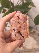 Load image into Gallery viewer, Pink Crazy Lace Agate Domino #42D
