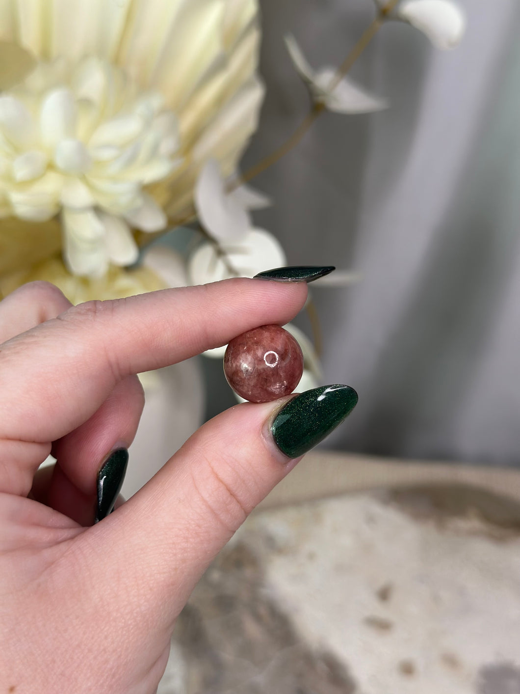 Rhodochrosite Sphere F