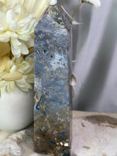 Load image into Gallery viewer, 1.2Kilo + Moss Agate Tower
