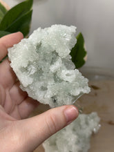 Load image into Gallery viewer, Crystal Green Apophyllite~Crystallised Sugary Prehnite Specimens #50
