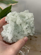 Load image into Gallery viewer, Crystal Green Apophyllite~Crystallised Sugary Prehnite Specimens #75
