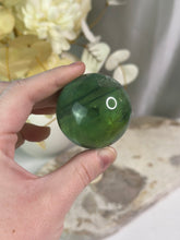 Load image into Gallery viewer, Ice green Fluorite Sphere #65
