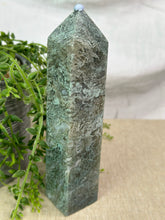 Load image into Gallery viewer, Moss Agate Tower #40
