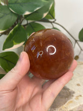 Load image into Gallery viewer, XL Fire Quartz Sphere
