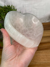 Load image into Gallery viewer, 12cm Heart Selenite Bowl
