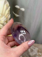 Load image into Gallery viewer, Phantom Amethyst Palmstone #66 *HQ*
