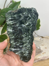 Load image into Gallery viewer, Seraphinite Slab On Stand #202
