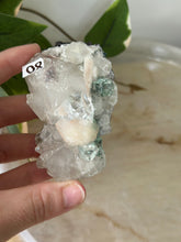 Load image into Gallery viewer, Glass Green Apophyllite~Peach Stillbite~Pink/Green Chalcedony Specimen #80
