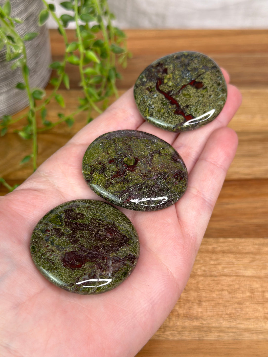 Medium Dragon Bloodstone Flatstones