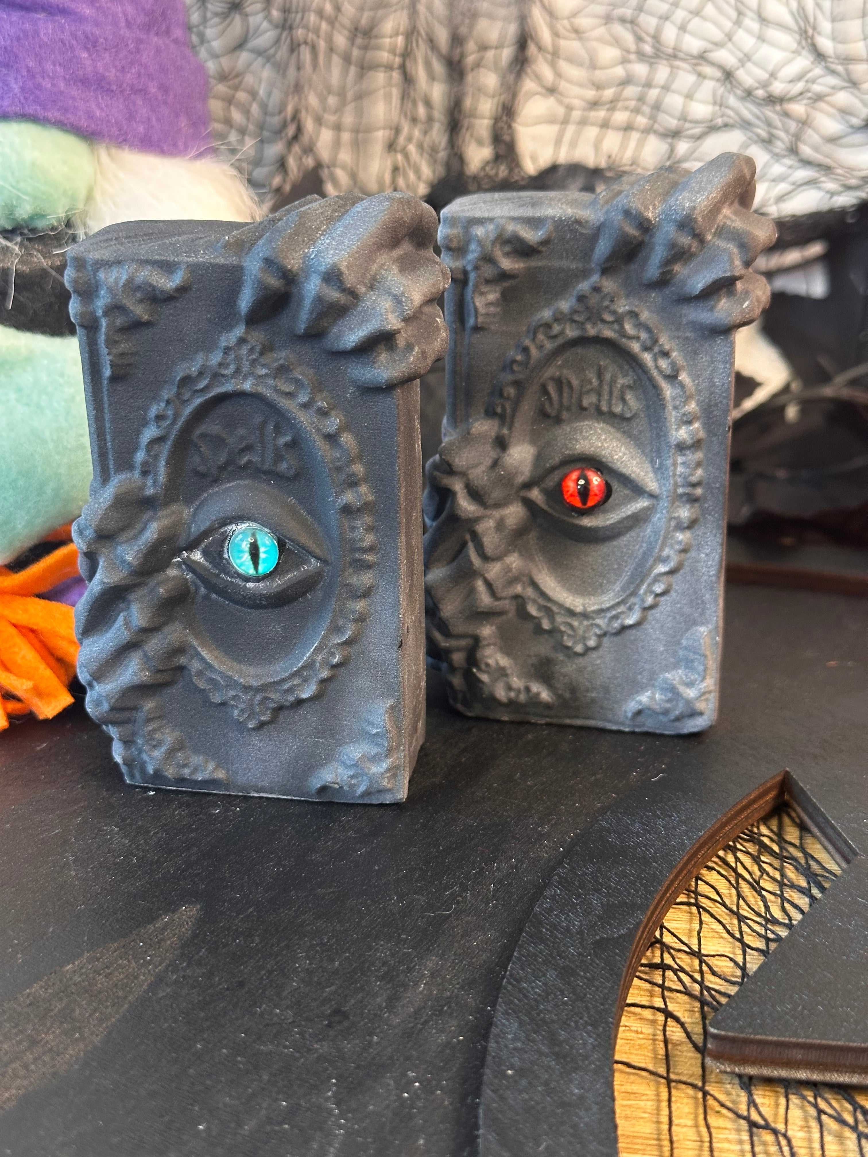 Black Obsidian Eye Spell Book
