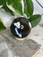 Load image into Gallery viewer, Orca Agate Sphere #28
