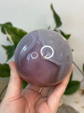 Load image into Gallery viewer, Pink Jelly Agate Sphere #155
