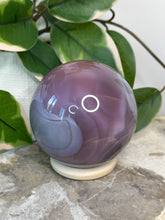 Load image into Gallery viewer, Pink Jelly Agate Sphere #155
