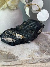 Load image into Gallery viewer, Black Tourmaline x Quartz Raw #80
