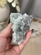Load image into Gallery viewer, Green Cubic Fluorite with Quartz Specimen #42
