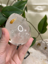 Load image into Gallery viewer, XL Clear Quartz Egg
