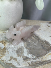 Load image into Gallery viewer, Rose Quartz Dragon Carving
