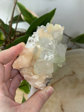 Load image into Gallery viewer, Glass Green Apophyllite~Peach Stillbite~Pink/Green Chalcedony Specimen #96
