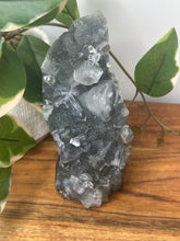 Load image into Gallery viewer, Black Glass Apophyllite Cluster #187
